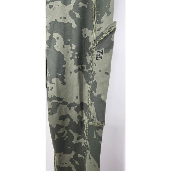 5.11 Tactical Layla Tight Rngr Grn Camo Size Small - Picture 6 of 8